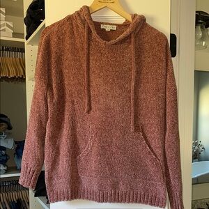 She + Sky Rust Sweater